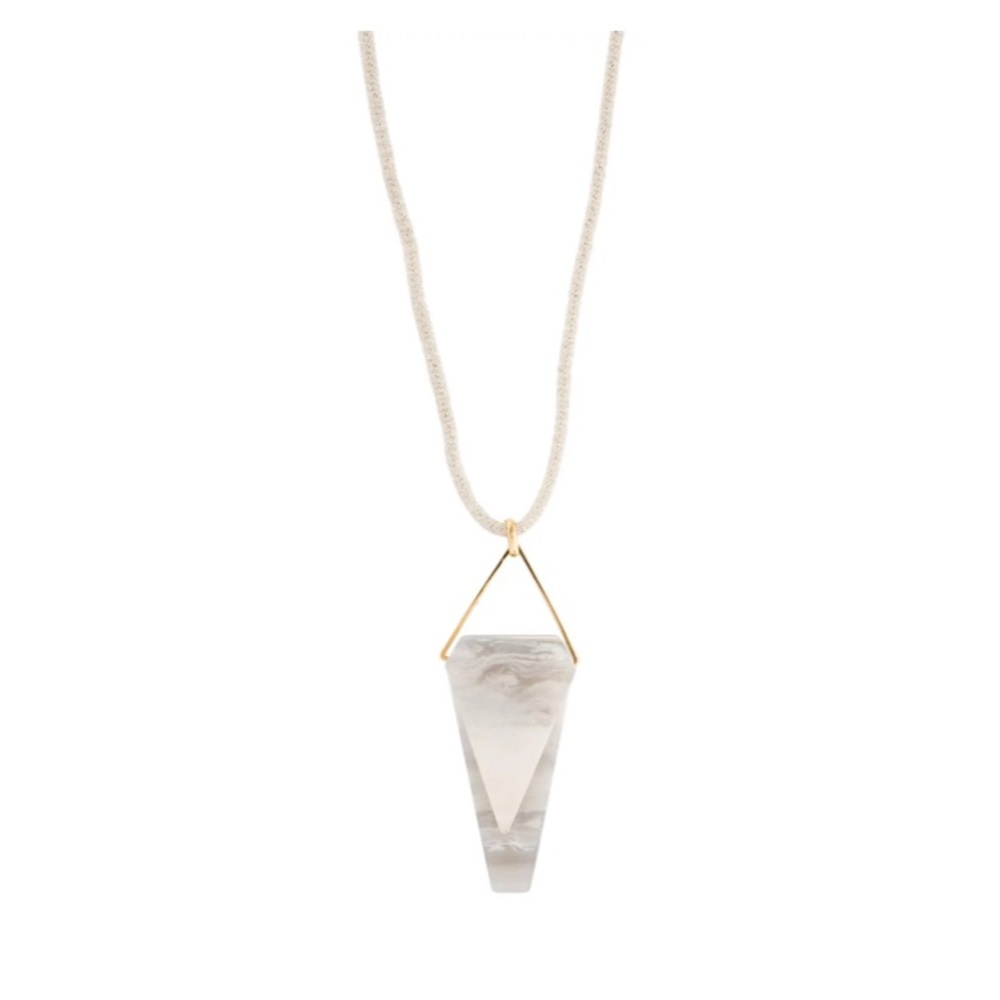 Nwt Lafayette 148 New York Mesh Resin Necklaces